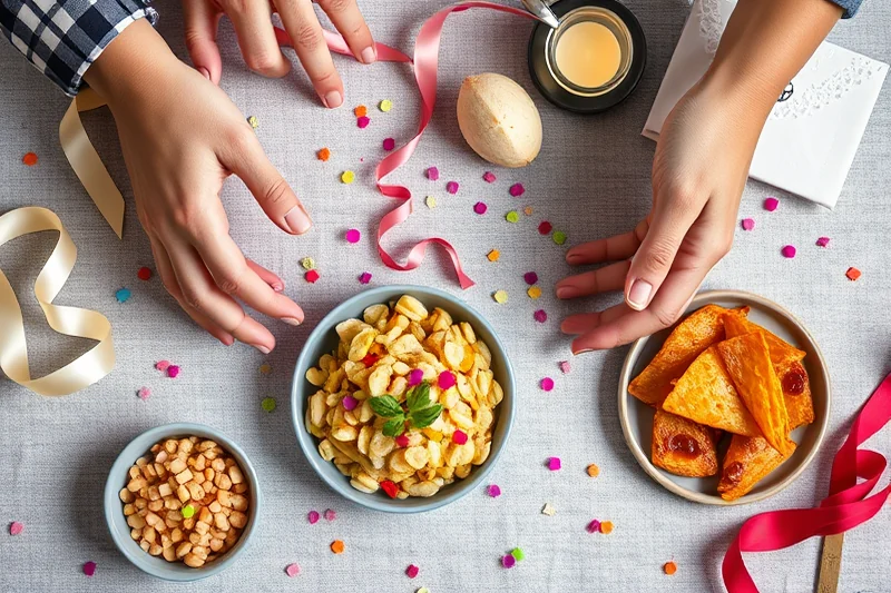 simple party food spreads food — Simple Party Food Spreads Food (the finished result)