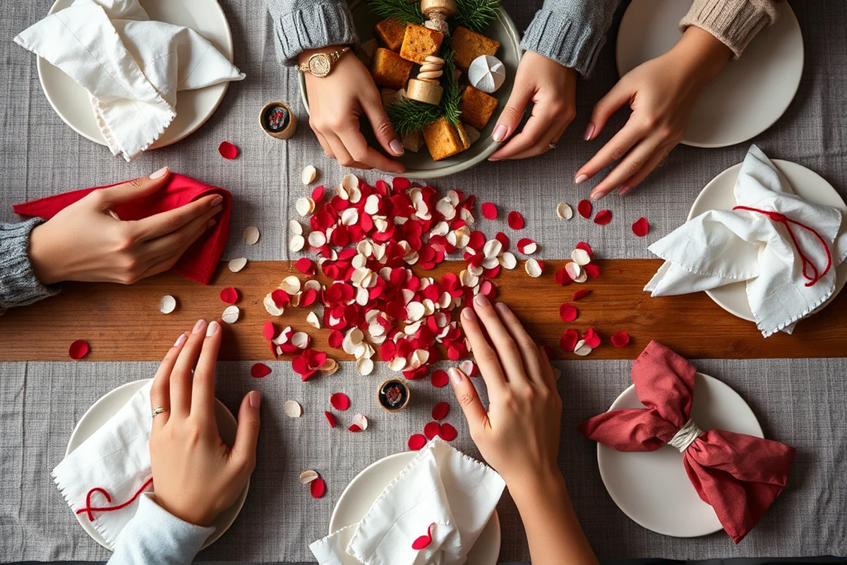 christmas party food spread for families — Christmas Party Food Spread For Families