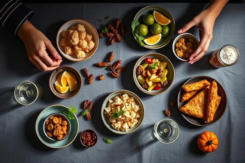 party food spreads food drinks step by step — Party Food Spreads Food Drinks Step By Step (the finished result)