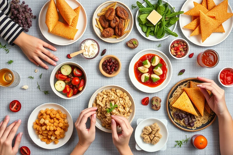 quick party food spreads themes decor — Quick Party Food Spreads Themes Decor (the finished result)