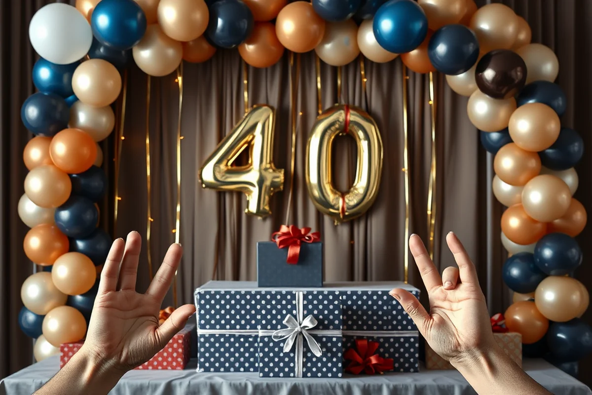 simple 40th birthday party ideas for men — Simple 40th Birthday Party Ideas For Men