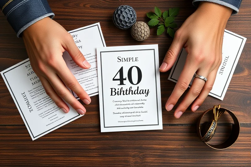 simple 40th birthday party ideas for men — Simple 40th Birthday Party Ideas For Men (the finished result)