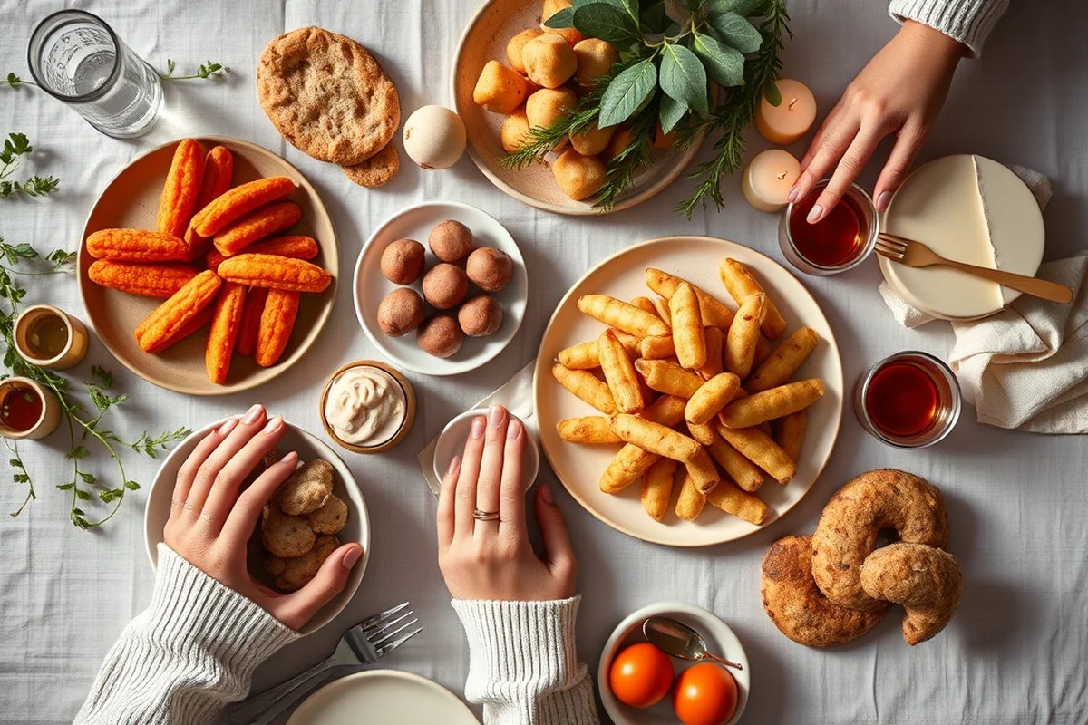simple party food spreads decor — Simple Party Food Spreads Decor (the finished result)