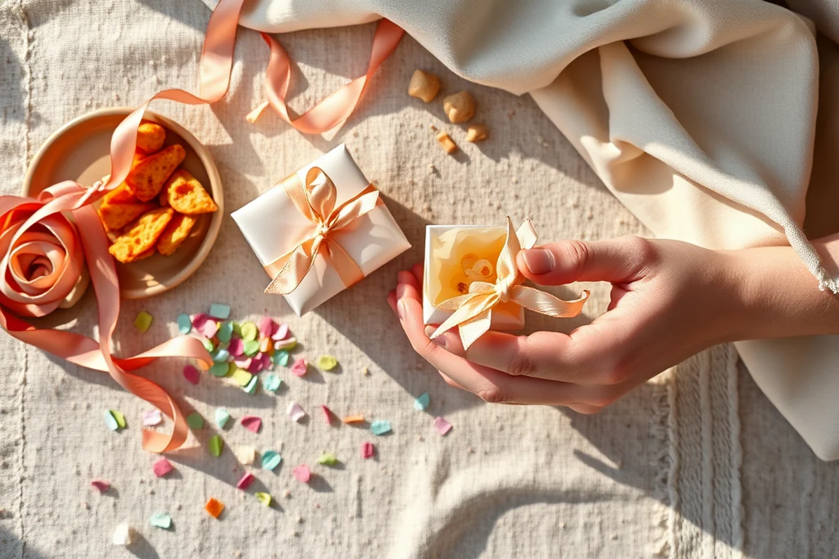 simple party food spreads favors — Simple Party Food Spreads Favors (the finished result)