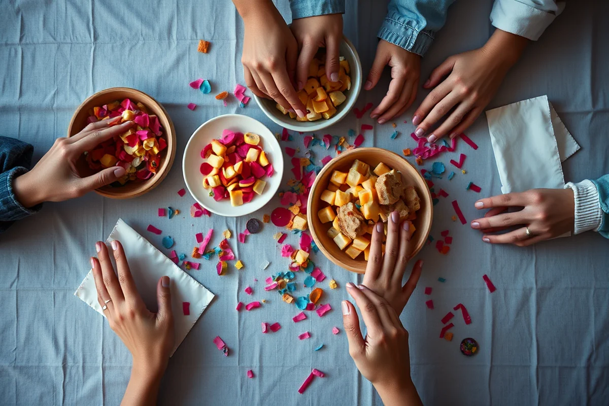simple party food spreads games activities — Simple Party Food Spreads Games Activities