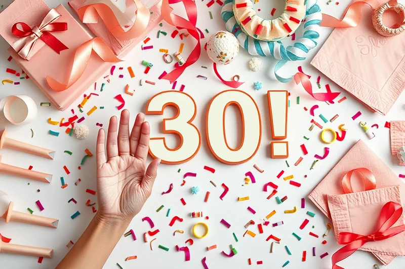 30th birthday party decorations how to choose — 30th Birthday Party Decorations How To Choose (the finished result)