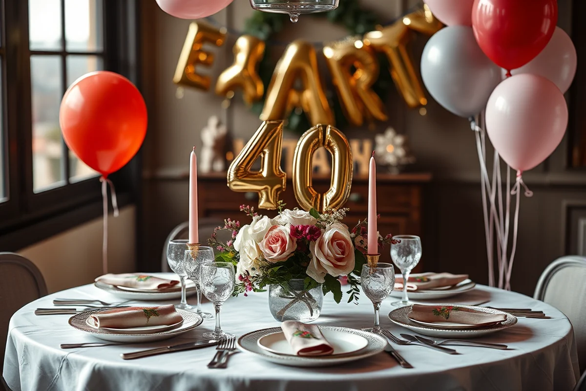 40th birthday party ideas for husband without tools — 40th Birthday Party Ideas For Husband Without Tools
