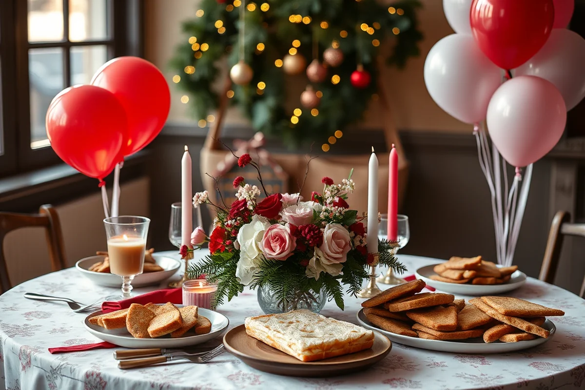 easy christmas party food spread — Easy Christmas Party Food Spread