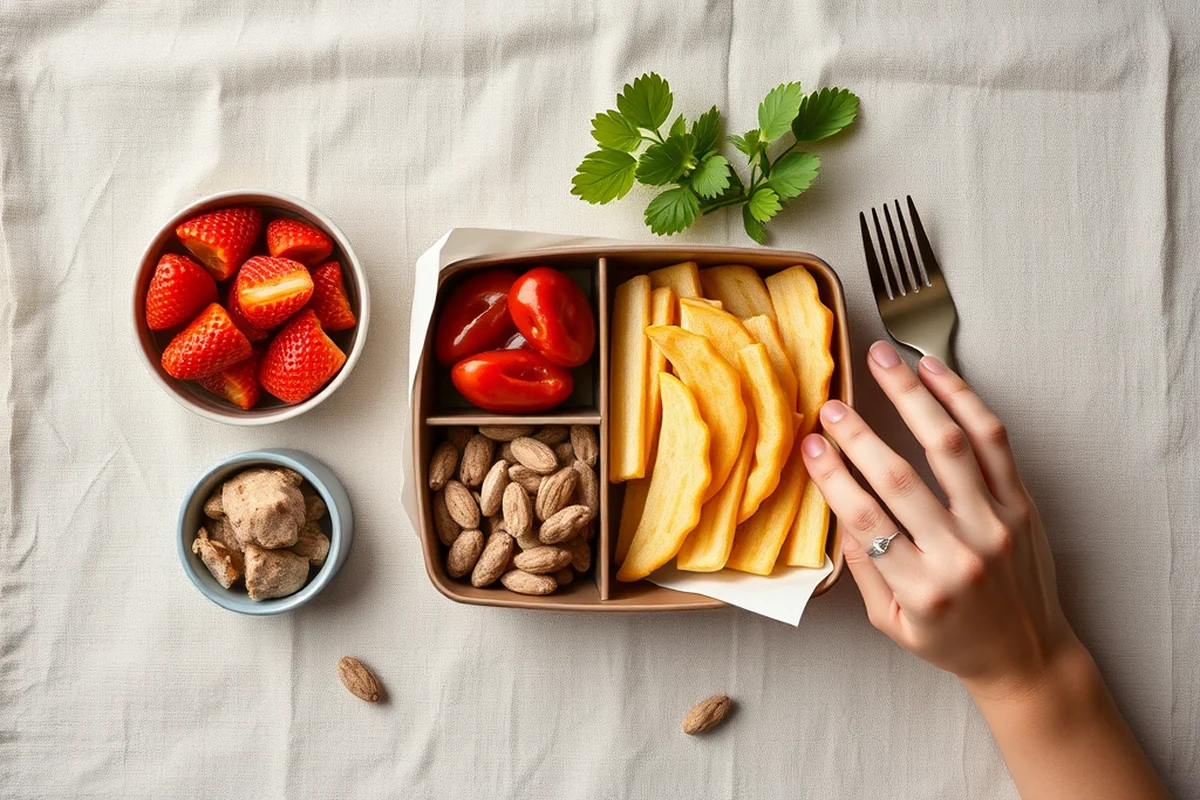 healthy lunch box ideas for work — Healthy Lunch Box Ideas For Work (the finished result)