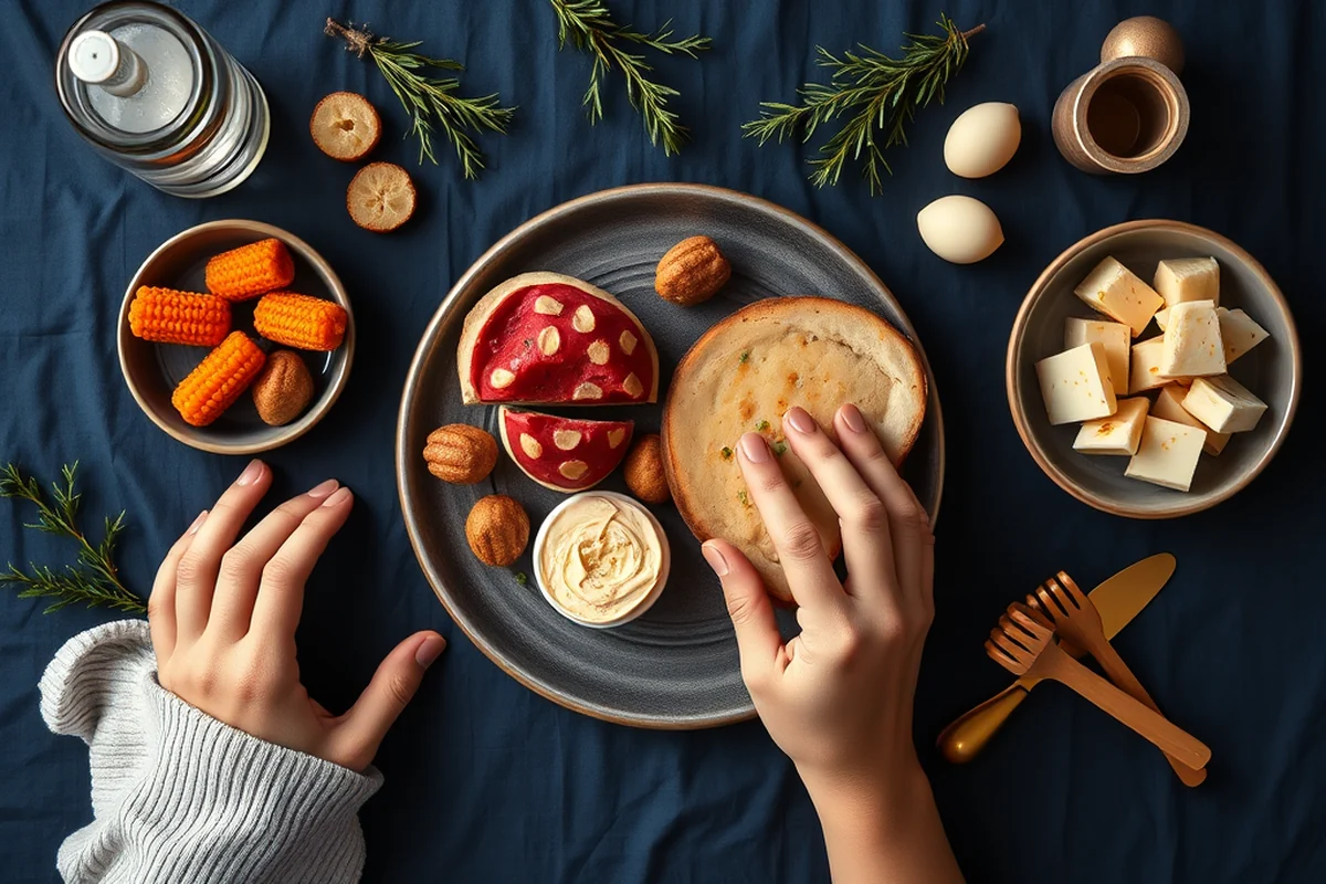 party food spreads invitations on a budget — Party Food Spreads Invitations On A Budget (the finished result)