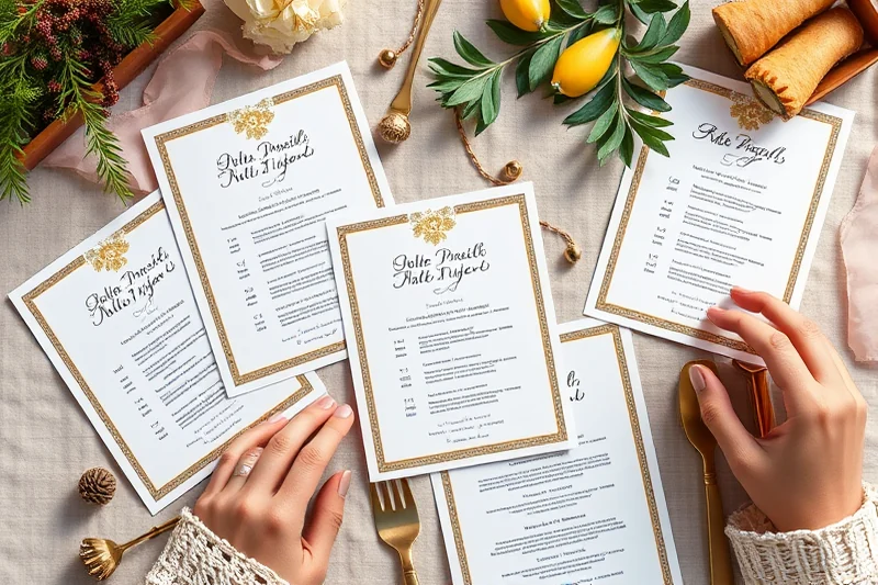 party food spreads themes checklist — Party Food Spreads Themes Checklist (the finished result)