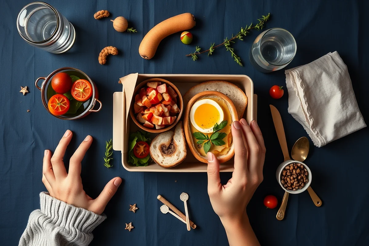 the healthy lunch box — The Healthy Lunch Box (the finished result)
