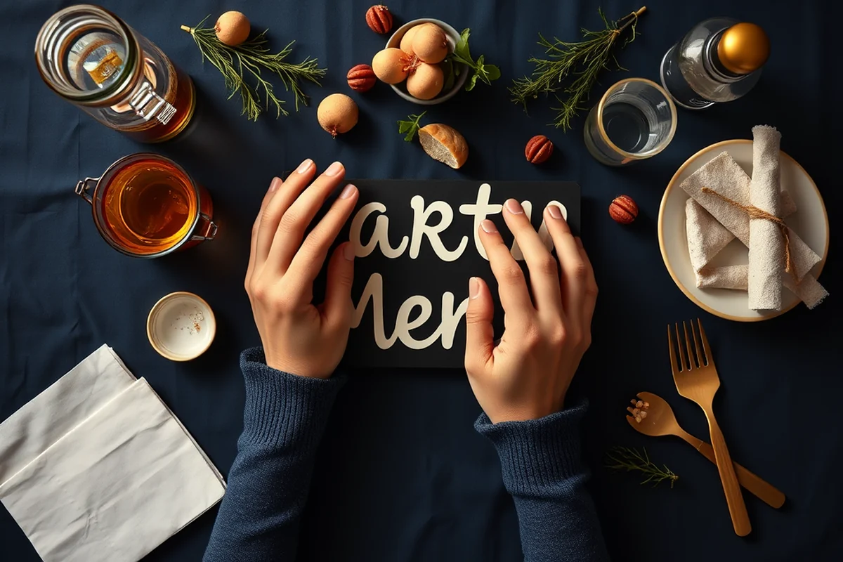 the party menu — The Party Menu (the finished result)