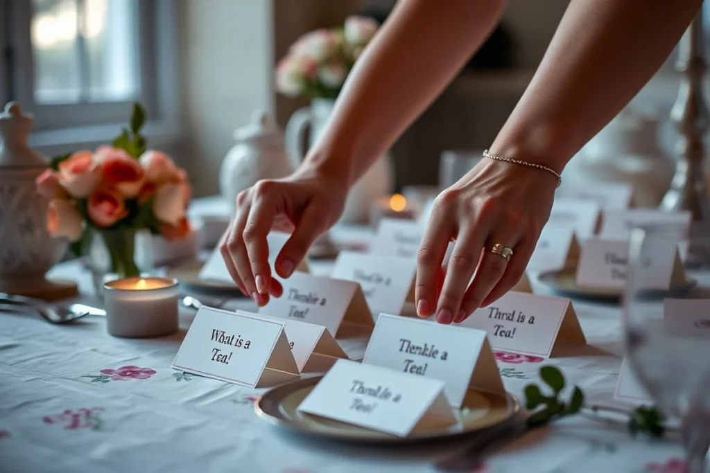 What Is A Tea Party Menu