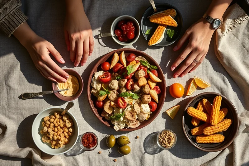 party food spreads food for small spaces — Party Food Spreads Food For Small Spaces (the finished result)